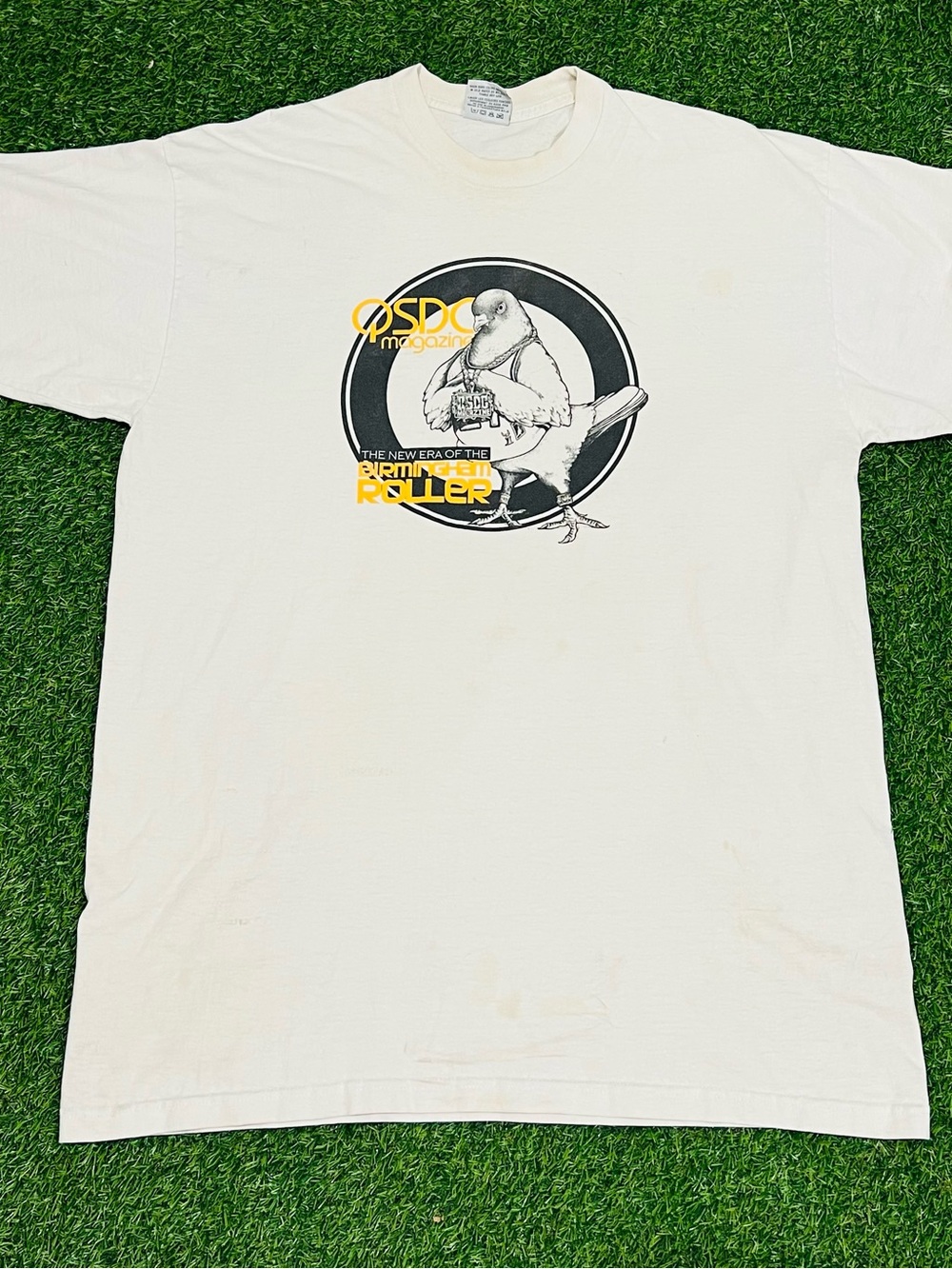 Vintage Pro Club OSDC Magazine Pigeon T-Shirt White 2XLT💎